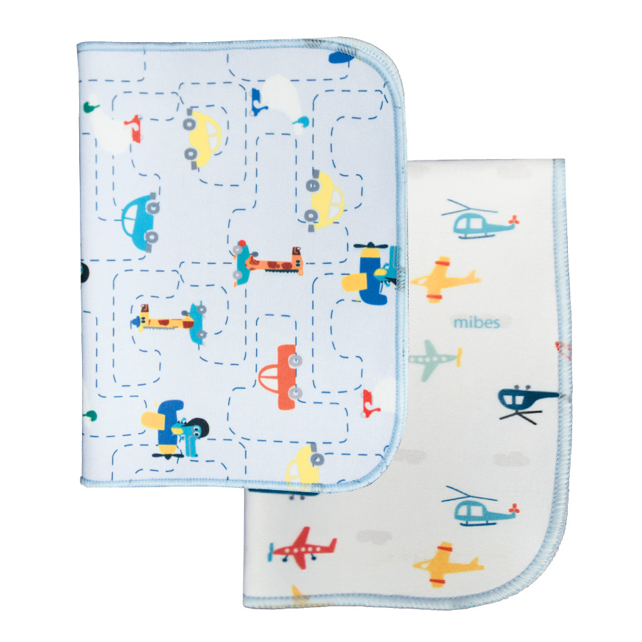 1003245 - Pack x 2 babitas sublimadas dobles, estampas surtidas.
