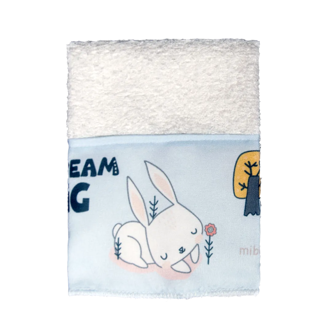 1003252 - Pack x 2 toallitas una con guarda y otra lisa "Dream Big". 