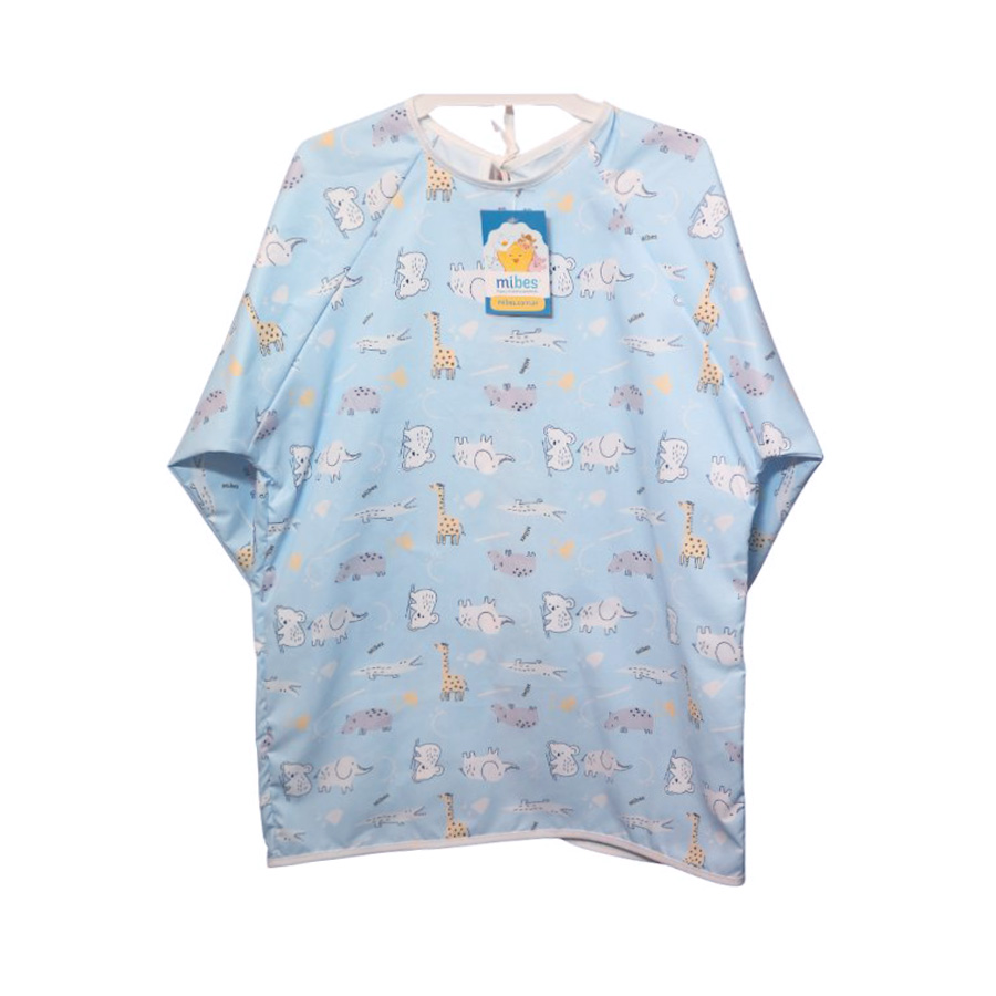 1021072 - Pintorcito con mangas, en tela sublimada, repelente al agua.&nbsp; Talles 2 y 4
